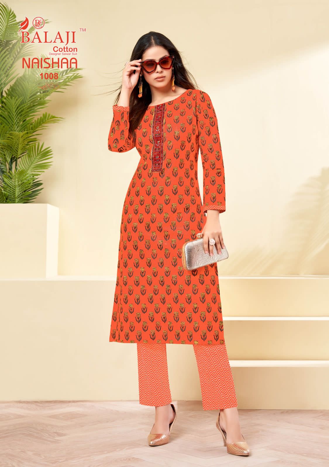 Balaji Naishaa Vol 1 Printed Kurti With Bottom Catalog

